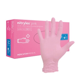 Nitrylex rozā nitrila cimdi - 3