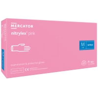 Nitrylex rozā nitrila cimdi - 1