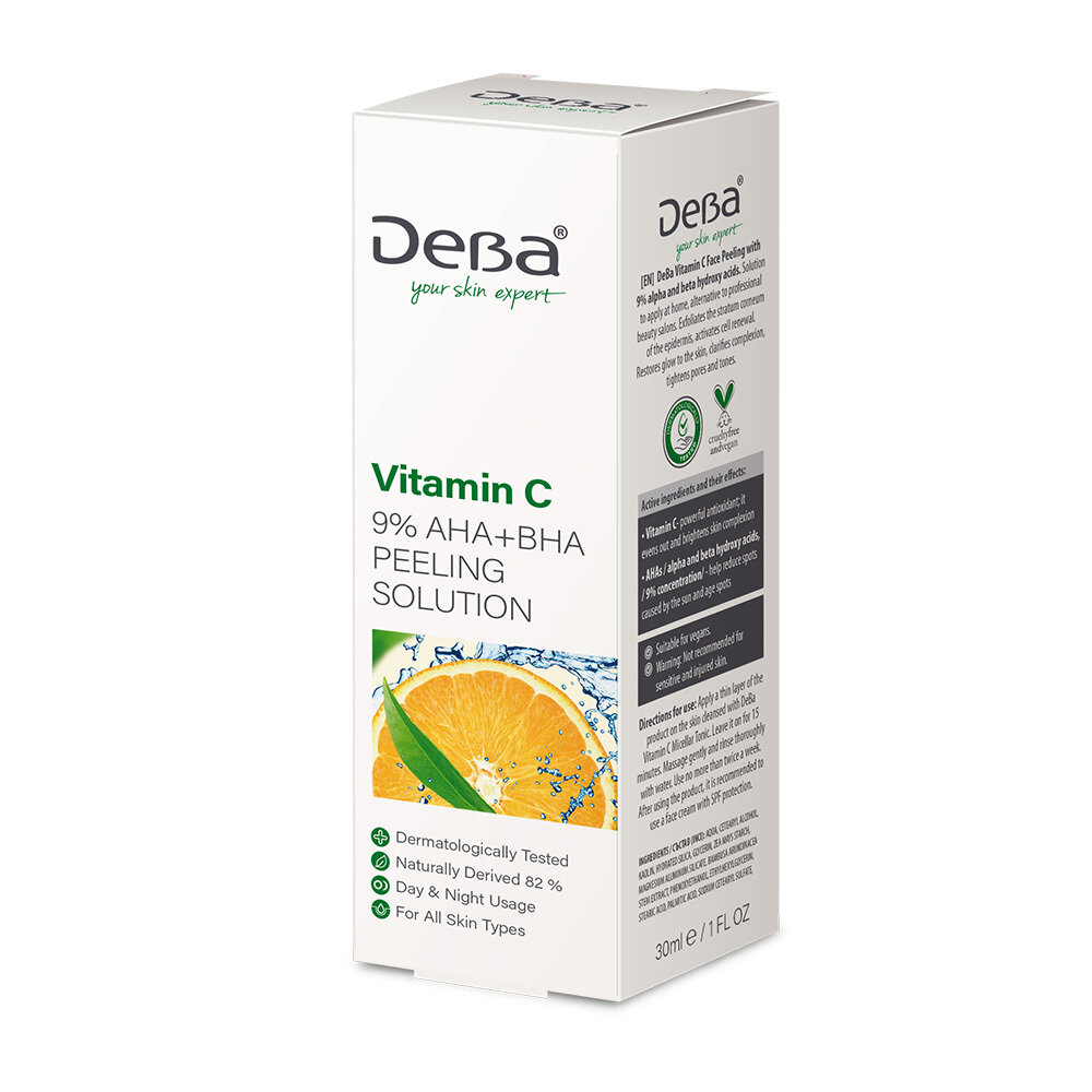 Deba 9% AHA+BHA pīlinga serums