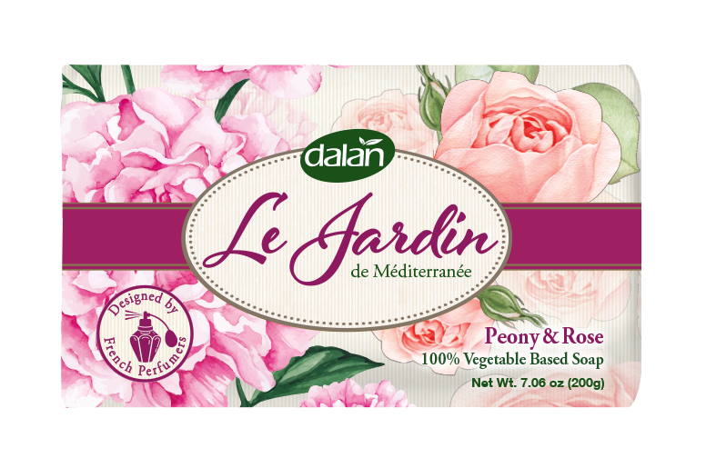 Мыло Dalan Le Jardin «Пион и роза»