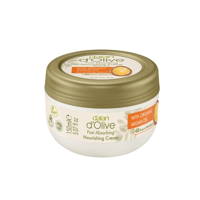 Dalan d'Olive roku un ķermeņa krēms ar olīveļļu un argāna eļļu