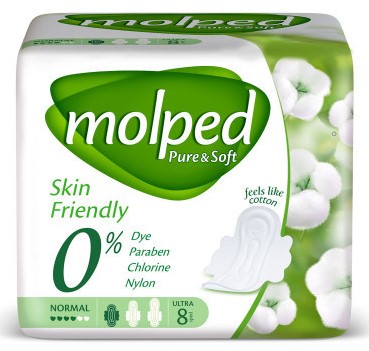 Molped Pure and Soft Ultra Normal Sanitary Pads