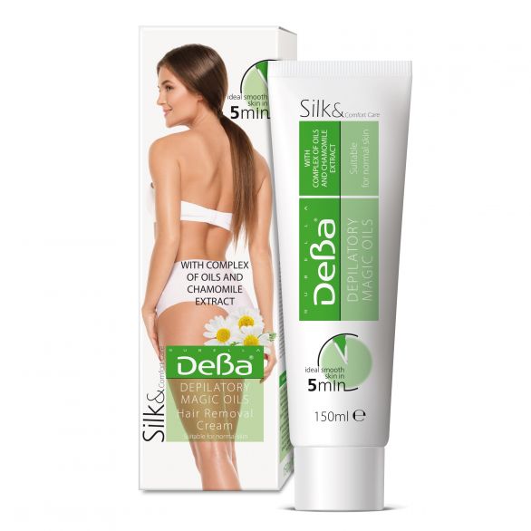 Крем для депиляции Deba Silk&Comfort с ромашкой