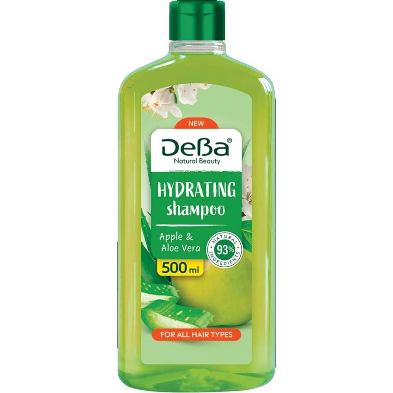 Увлажняющий шампунь DeBa Apple&Aloe Vera