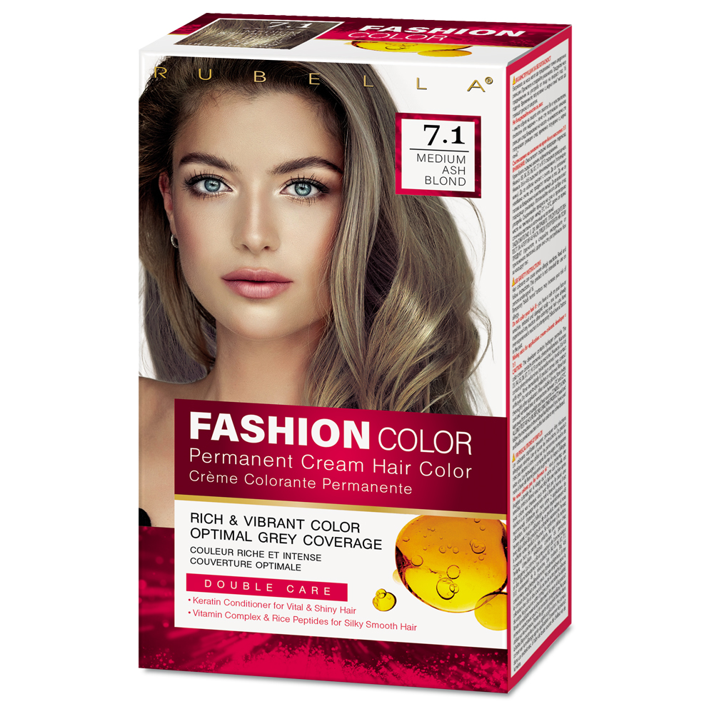 DeBa Fashion Colour 7.1 Средне-пепельно-русый цвет волос