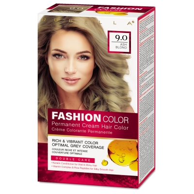 DeBa Fashion Colour 9.0 matu krāsa, pelnu blonda
