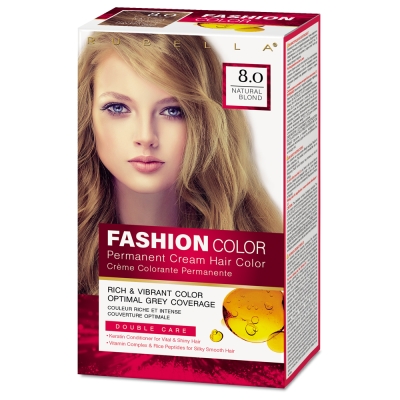 DeBa Fashion Colour 8.0 dabīgi blonda matu krāsa