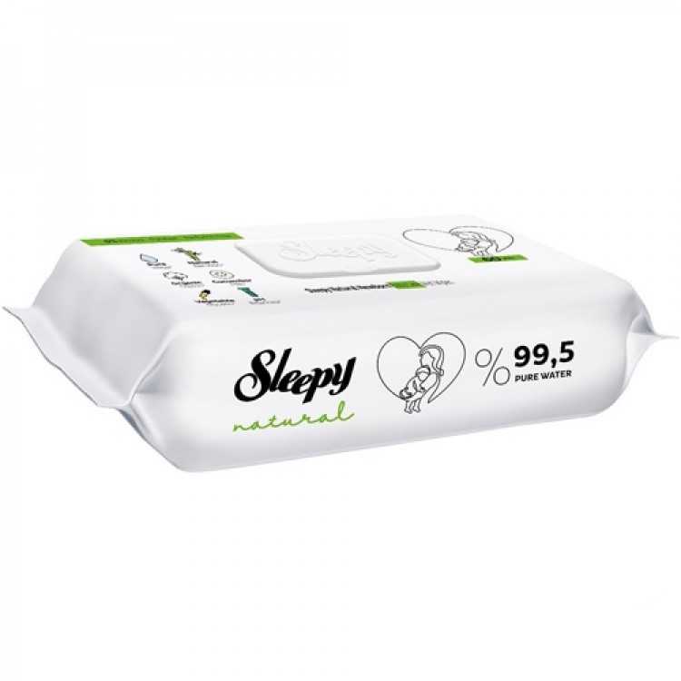 Влажные салфетки Sleepy Natural для детей