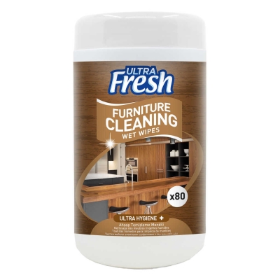 Mitrās salvetes mēbeļu tīrīšanai "Ultra Fresh"
