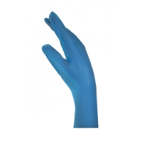 Перчатки Vinyl Soft Care INDIGO без пудры - Синие (100 шт.) - 3