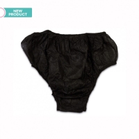 Men's underwear Soft Care Slip non-woven Black (100 pcs) - 3