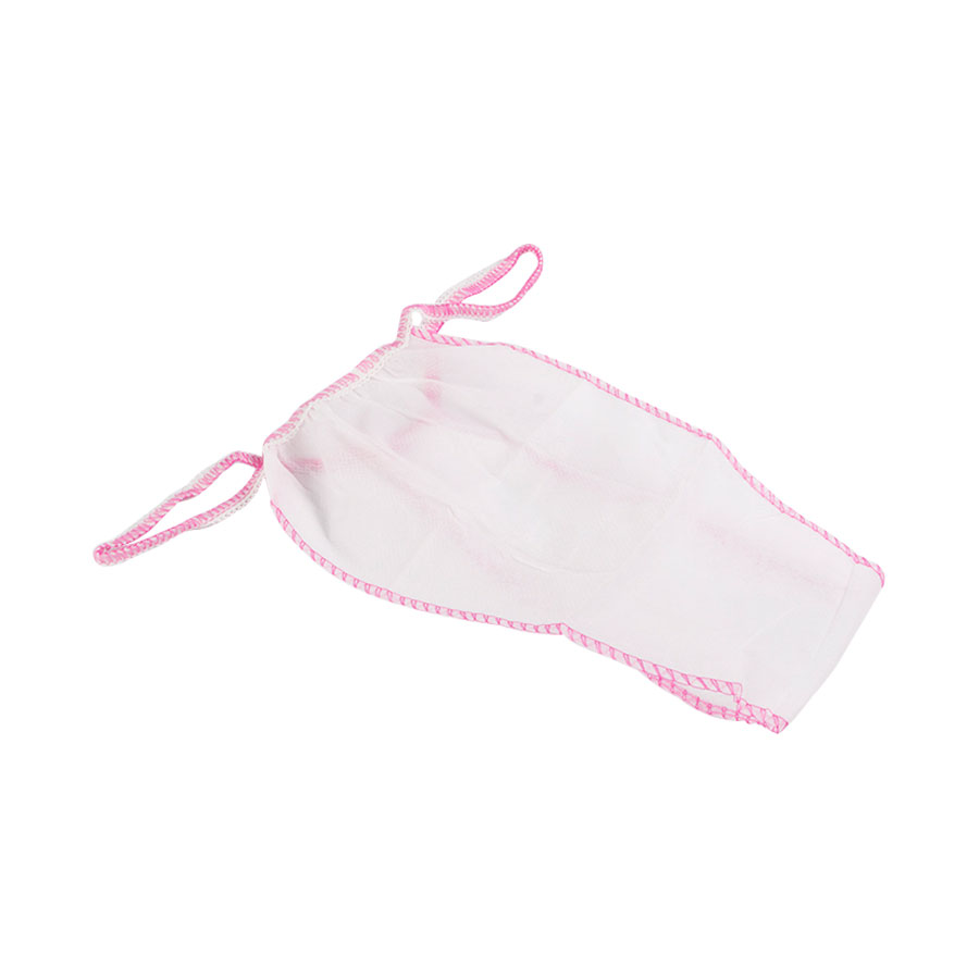 Sieviešu apakšveļa Soft Care tanga neausts audums, balts (100 gab.)