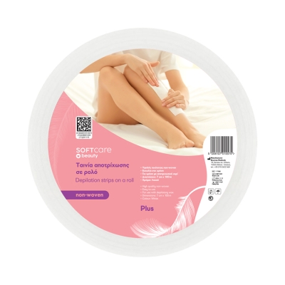 Depilācijas rullis Soft Care Plus neausts audums, 7 cm x 100 m