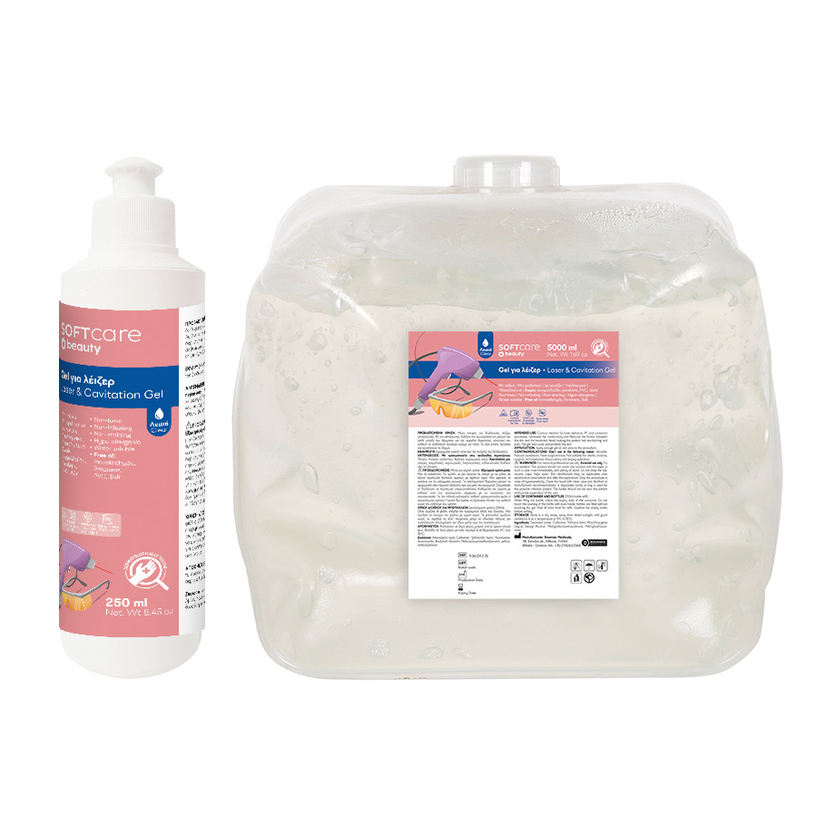 Soft Care Laser gels, caurspīdīgs - 5000 ml