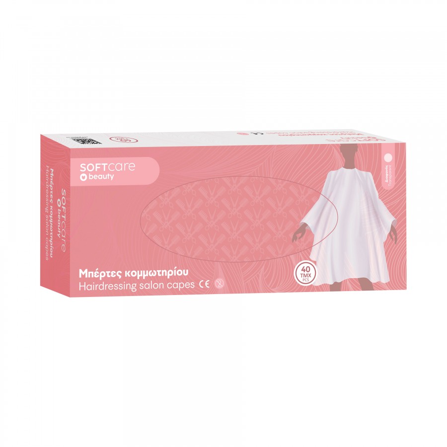 Friziera apmetnis Soft Care PE 130 x 90 cm - caurspīdīgs (40 gab.)
